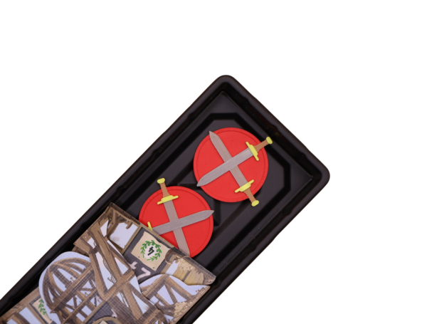 7 Wonders Architects : Shield Tokens for the Rhodes City