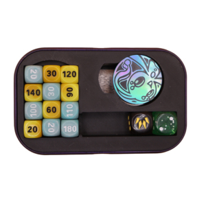 Pokémon Mini Tin Insert for dice, markers and tokens !